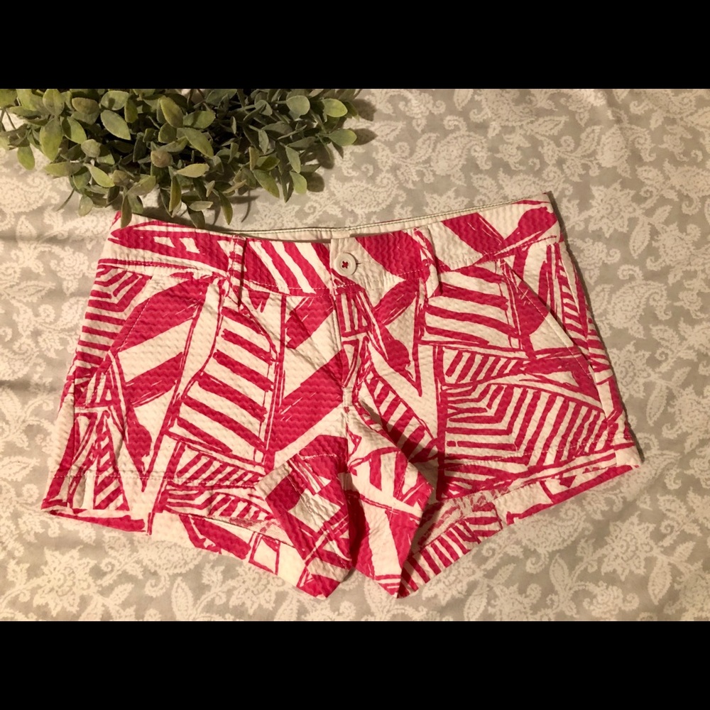 Pink Lilly Pulitzer Shorts - Picture 1 of 3